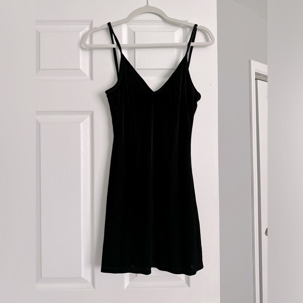 Fashion Nova Mini Velvet Dress